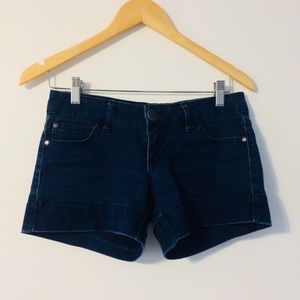 Basic Blue Shorts with Just Right In-Seam Length